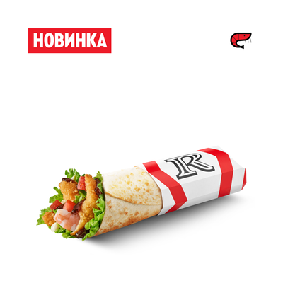 Терияки Ролл с креветками в ROSTIC’S по цене 306 ₽