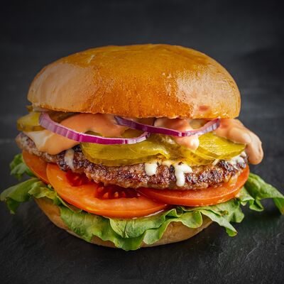 Чизбургер с мраморной говядиной в Тёрка по цене 700 ₽