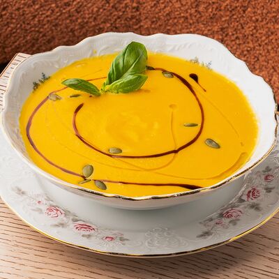 Тыквенный суп в 12 cafe по цене 400 ₽