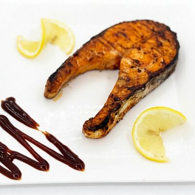 Семга на углях в Чиксы на Углях по цене 1430 ₽