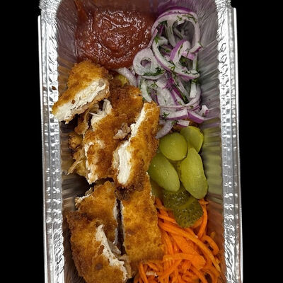 Картофель по-деревенски, куриное филе в Kaikan по цене 505 ₽