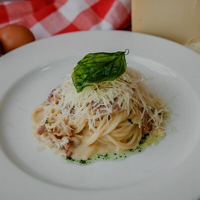 Спагетти Карбонара в Veranda Shaffran Шафран по цене 660 ₽