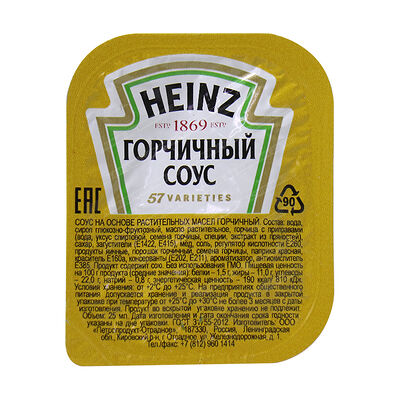 Heinz горчичный в Миро Фастфуд по цене 50 ₽