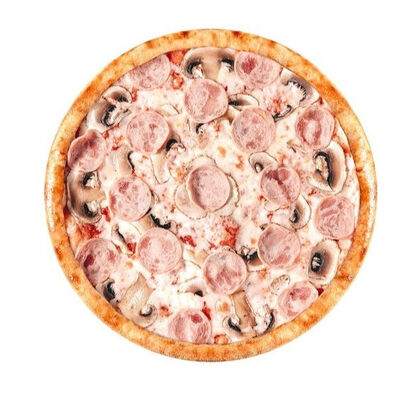 Ветчина и грибы (25 см) в Pomodoro Royal по цене 400 ₽