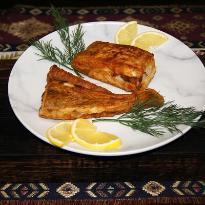 Камбала жареная в FastШашлык и Хинкали по цене 350 ₽