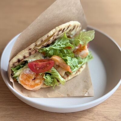 Пита с креветками в Balance cafe по цене 793 ₽