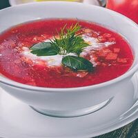 Борщ со сметаной в Домашняя кулинария