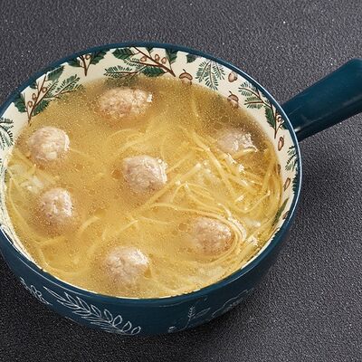 Куриный суп с фрикадельками в Lafa Lounge по цене 270 ₽