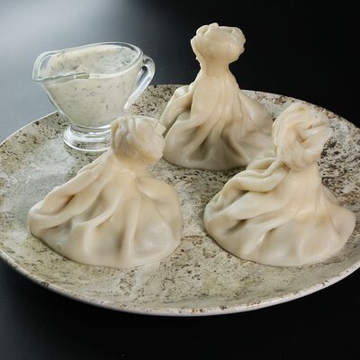 Хинкали с мраморной говядиной в Ламаджо по цене 300 ₽