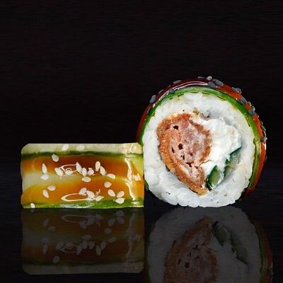 Криспи лосось терияки в Настроение есть по цене 428 ₽