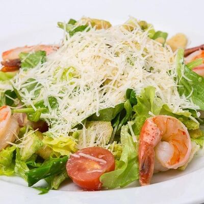 Цезарь с креветками в Afishasushi по цене 450