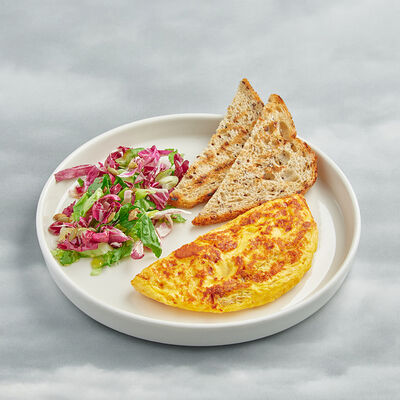 Омлет с форелью в Буше по цене 565 ₽