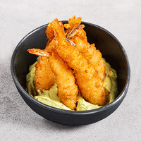 Креветки в темпуре с васаби в Art Food