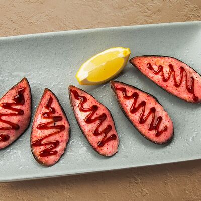 Мидии, запечённые под сырным соусомв ТОКИО-CITY по цене 640 ₽