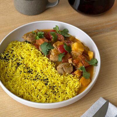 Карри с курицей в Matilda по цене 750 ₽