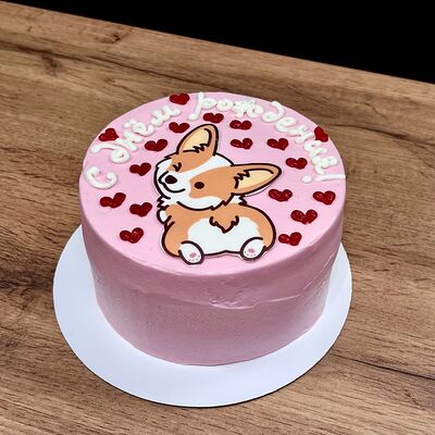 Бенто-торт Корги в Nu Natali Cakes по цене 2800 ₽