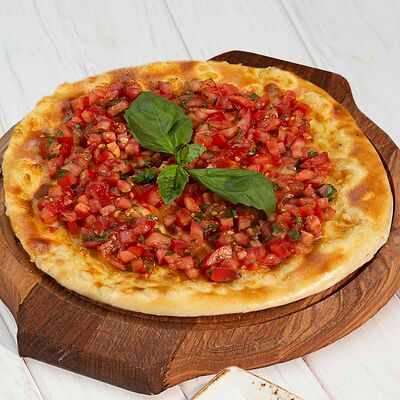 Хачапури на мангале с Сулугуни и томатами в Курагадиван по цене 485