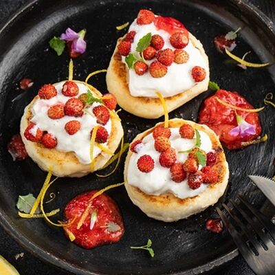 Сырники с лимонной цедрой в Гастромагазин Alla Carte по цене 650 ₽