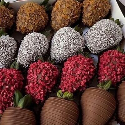 Клубника в шоколаде наборв Klubnika chocolate по цене 3200 ₽