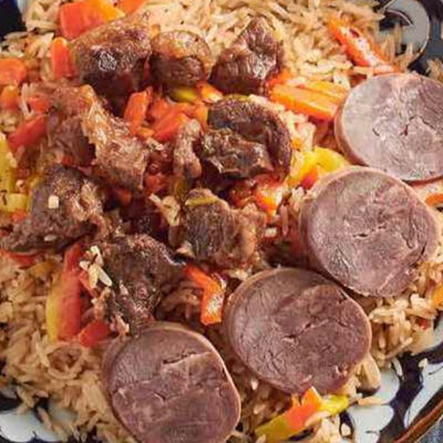 Плов с Казы в Чайхана Айва по цене 690 ₽