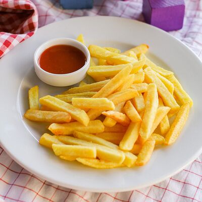Картошка фри с кетчупом в Хинкальня по цене 8 р.