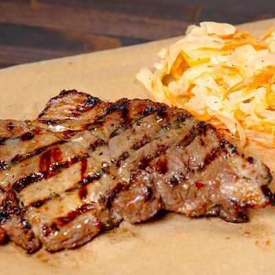 Стейк из свиной шеи в Хочу и буду по цене 445 ₽