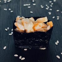 Гункан с креветкой в ОРИГАМИ