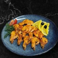 Жареные королевские креветки в Full House