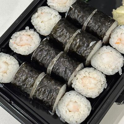 Мини-ролл Креветка в Роллбург по цене 440 ₽
