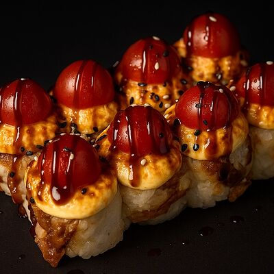 Запеченный ролл Курица-черри в Гастробар ЖАРА по цене 390 ₽