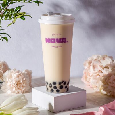 Оригинальный Жасминовый молочный чай в NovaBubble Tea по цене 450 ₽