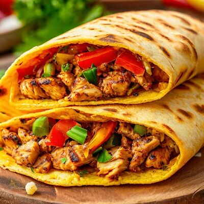 Шаверма классическая с двойной порцией мяса в Mangal по цене 490 ₽