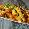 Теплый салат из соевой спаржи в Samgepo Korean Food по цене 2600