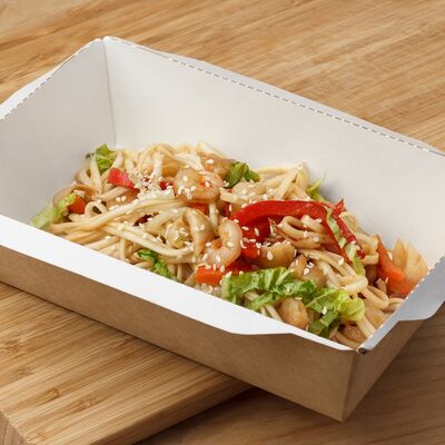 Пшеничная Лапша с морепродуктами в Пекарня по цене 350 ₽