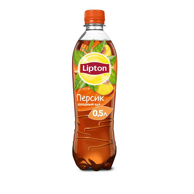 Lipton холодный Чёрный чай с персиком в Чайхана Ситора по цене 123 ₽