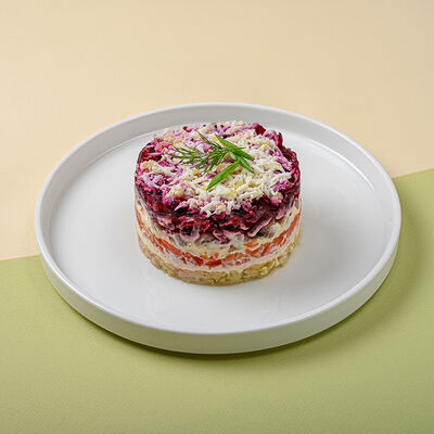 Селёдка под шубой в Круглое катаем по цене 379 ₽