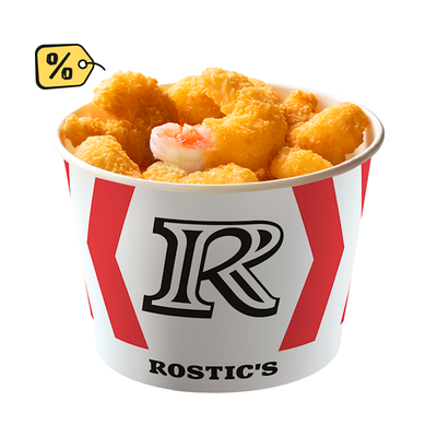 12 Креветок в Rostic's по цене 625 ₽