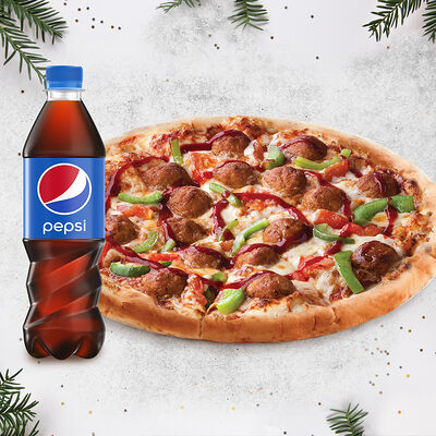 Хэппи комбо с Пепси в Pizza HeartPizza Hut по цене 399