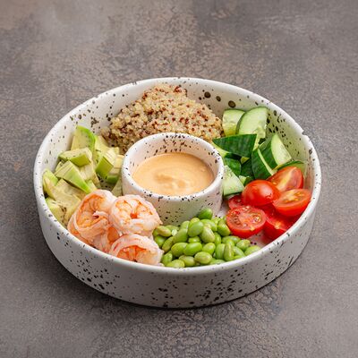 Поке с креветками в Искра Бистро по цене 910 ₽