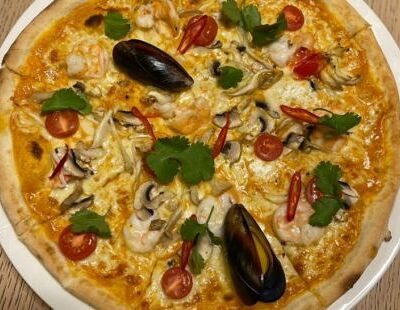 Пицца том ям в Чентуриппе по цене 825 ₽