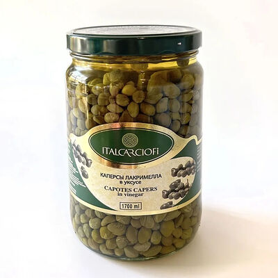 Каперсы лакримелла в уксусе ItalCarciofi в Ченто Пицца по цене 3800 ₽