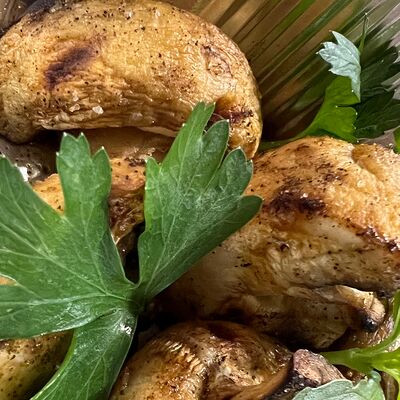 Шампиньоны на углях в Blackberry по цене 240 ₽