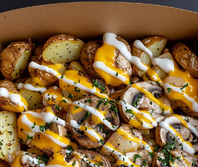 Фуд Бокс Грибной в Bazar street food по цене 565 ₽