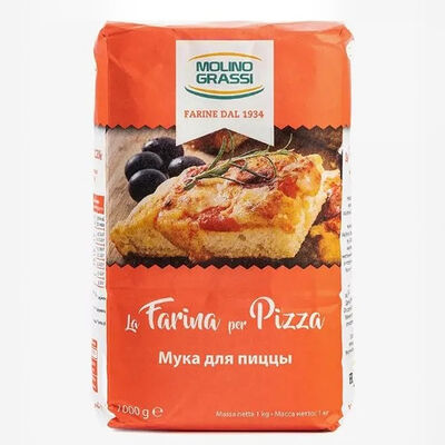Мука пшеничая Molino Grassi Farina из мягких сортов пшеницы для пиццы в Ченто Пицца по цене 560 ₽