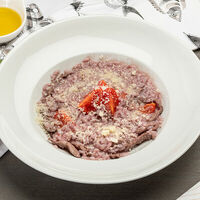 Ризотто с говядиной и вином в PastaBar