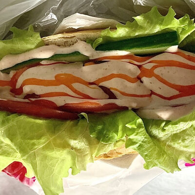 Хот-дог в Шаурма у Виджая по цене 500 ₽