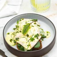 Бенедикт с индейкой в Coff