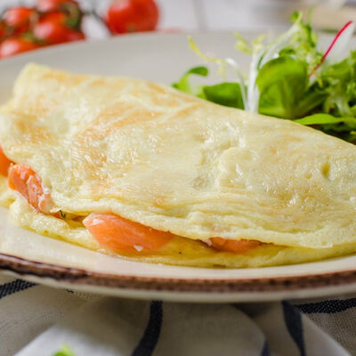 Омлет с лососем в Маймун по цене 490