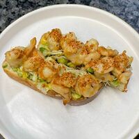 Брускетта с креветкой в Sigma