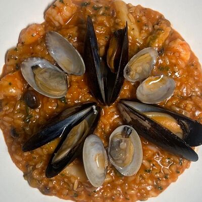 Ризотто с морепродуктами в L'angolo Italiano по цене 56 р.